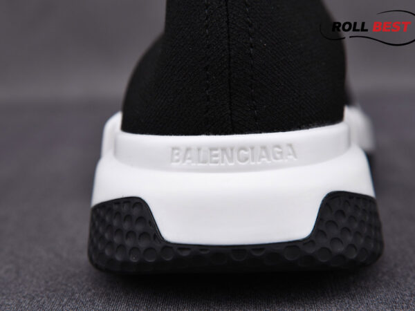 Balenciaga Speed Recycled Knit Trainers 'Black White'