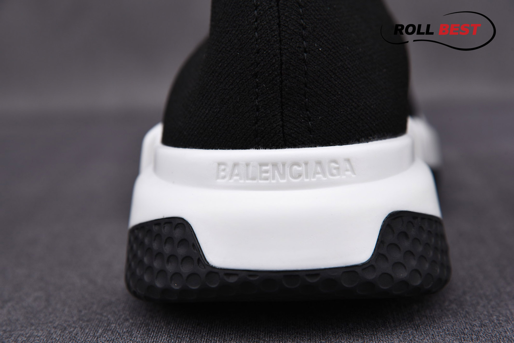 Balenciaga Speed Recycled Knit Trainers 'Black White'