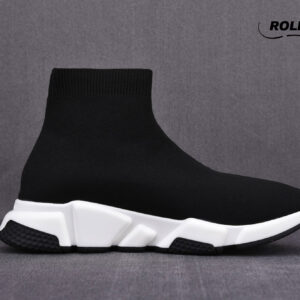 Balenciaga Speed Recycled Knit Trainers 'Black White'