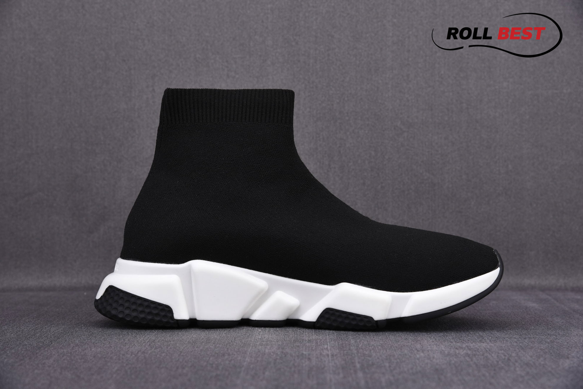 Balenciaga Speed Recycled Knit Trainers 'Black White'