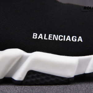 Balenciaga Speed Recycled Knit Trainers 'Black White'