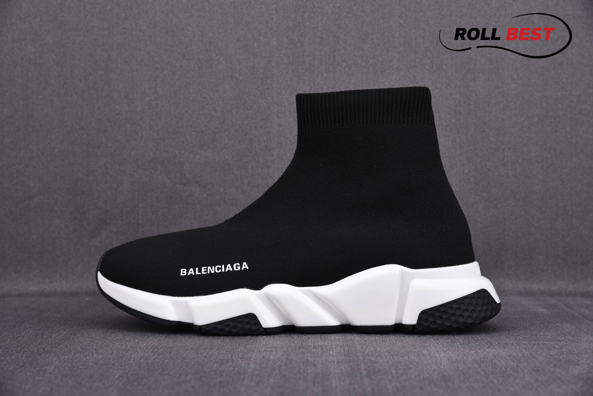 Balenciaga Speed Recycled Knit Trainers 'Black White'