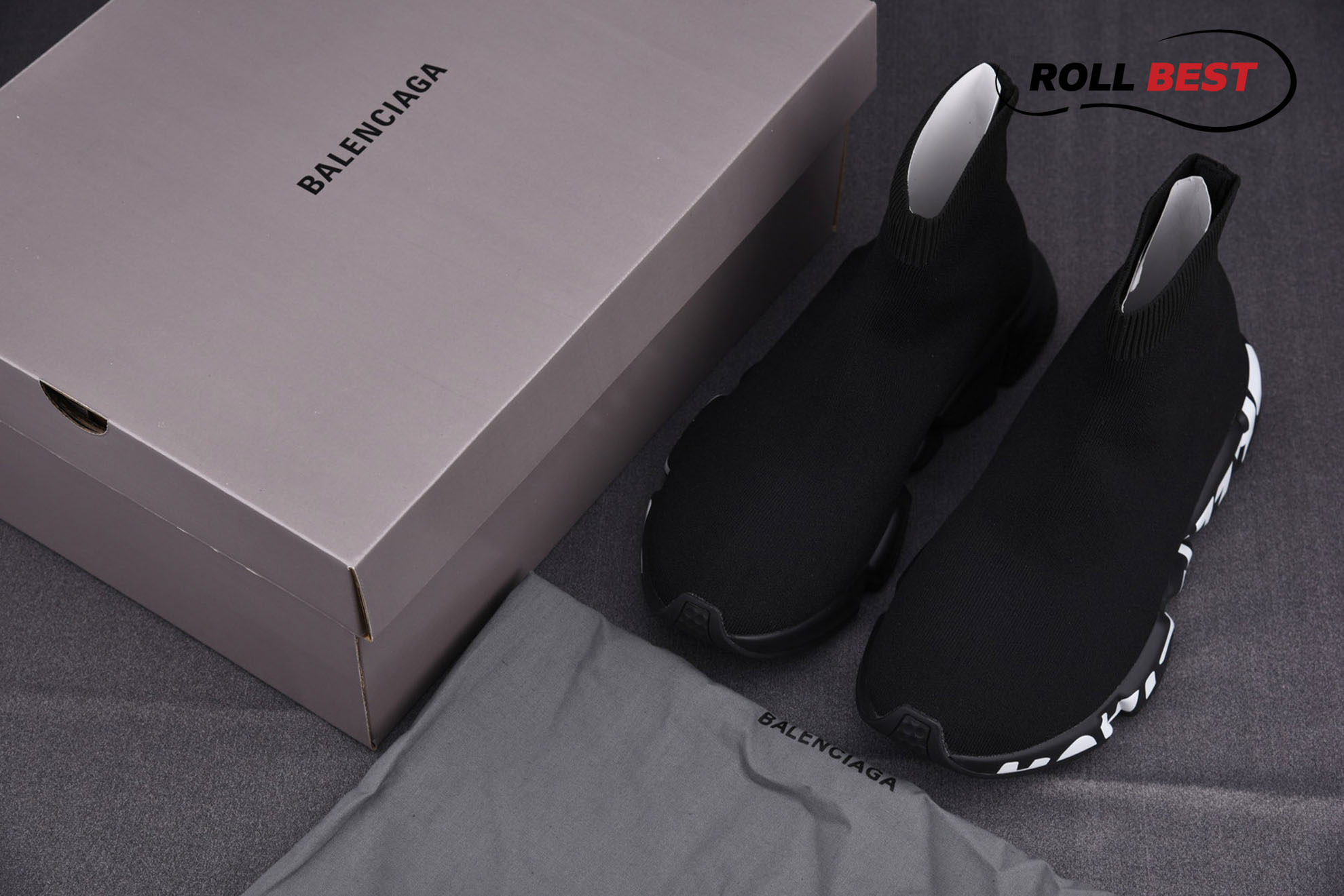 Balenciaga Speed Trainer ‘Graffiti Black’