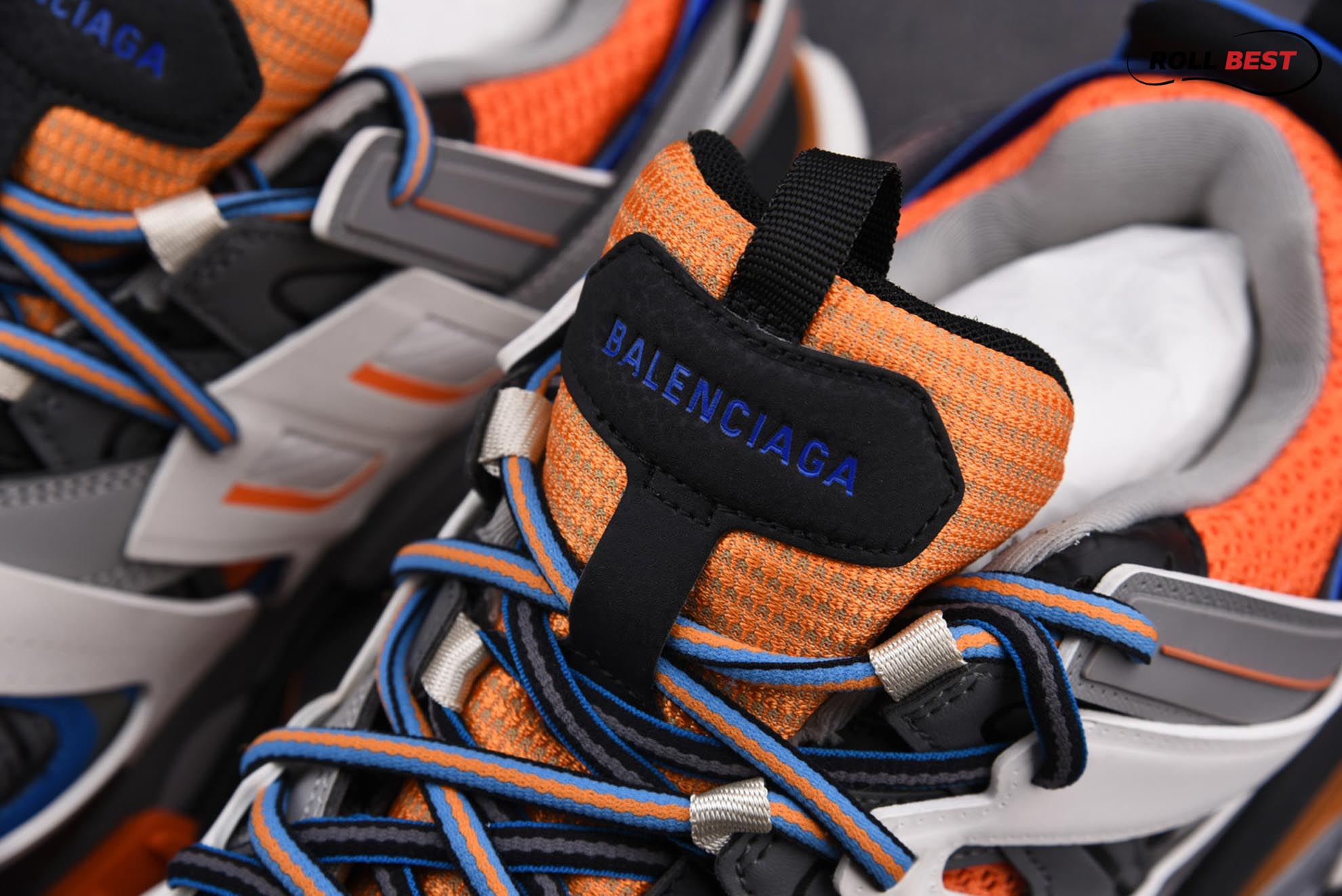 Balenciaga Track Sneaker Orange Grey