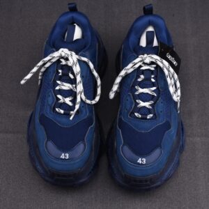 Balenciaga Triple S Clear Sole Navy