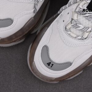 Balenciaga Triple S Clear Sole Sneakers White