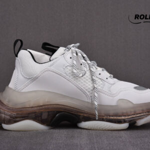 Balenciaga Triple S Clear Sole Sneakers White