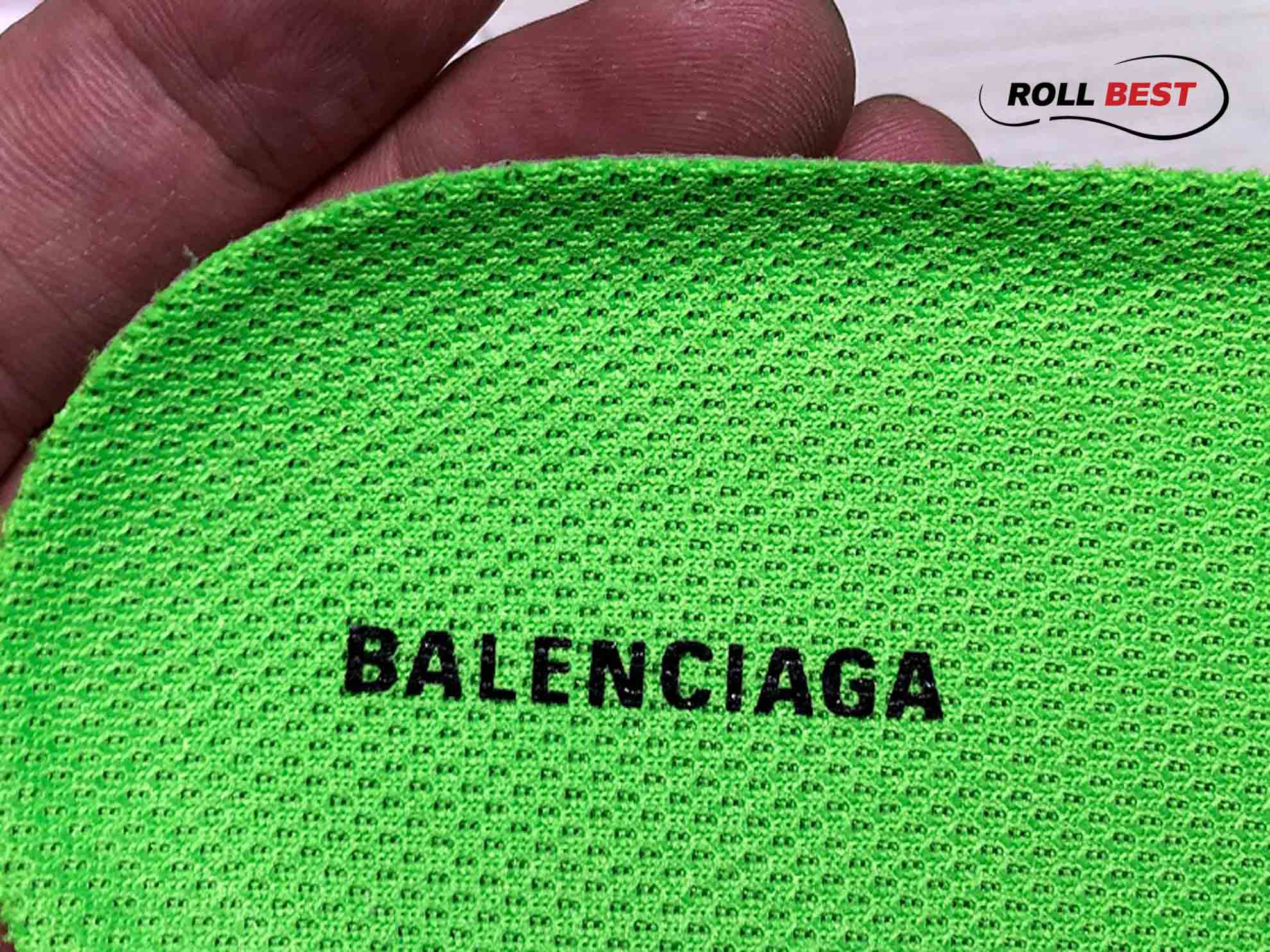 Balenciaga Triple S Neon Green Clear Sole