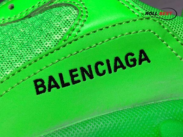 Balenciaga Triple S Neon Green Clear Sole