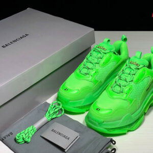 Balenciaga Triple S Neon Green Clear Sole