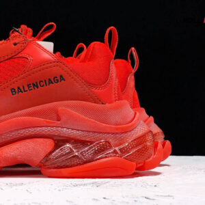 Balenciaga Triple S Red Clear Sole