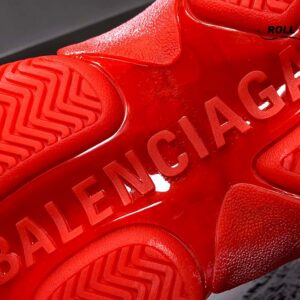 Balenciaga Triple S Red Clear Sole