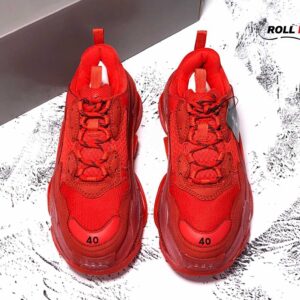 Balenciaga Triple S Red Clear Sole