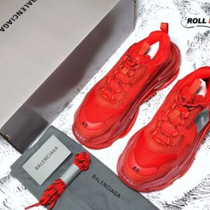 Balenciaga Triple S Red Clear Sole