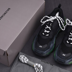 Balenciaga Triple S Sneaker ‘Black Yellow Fluo’