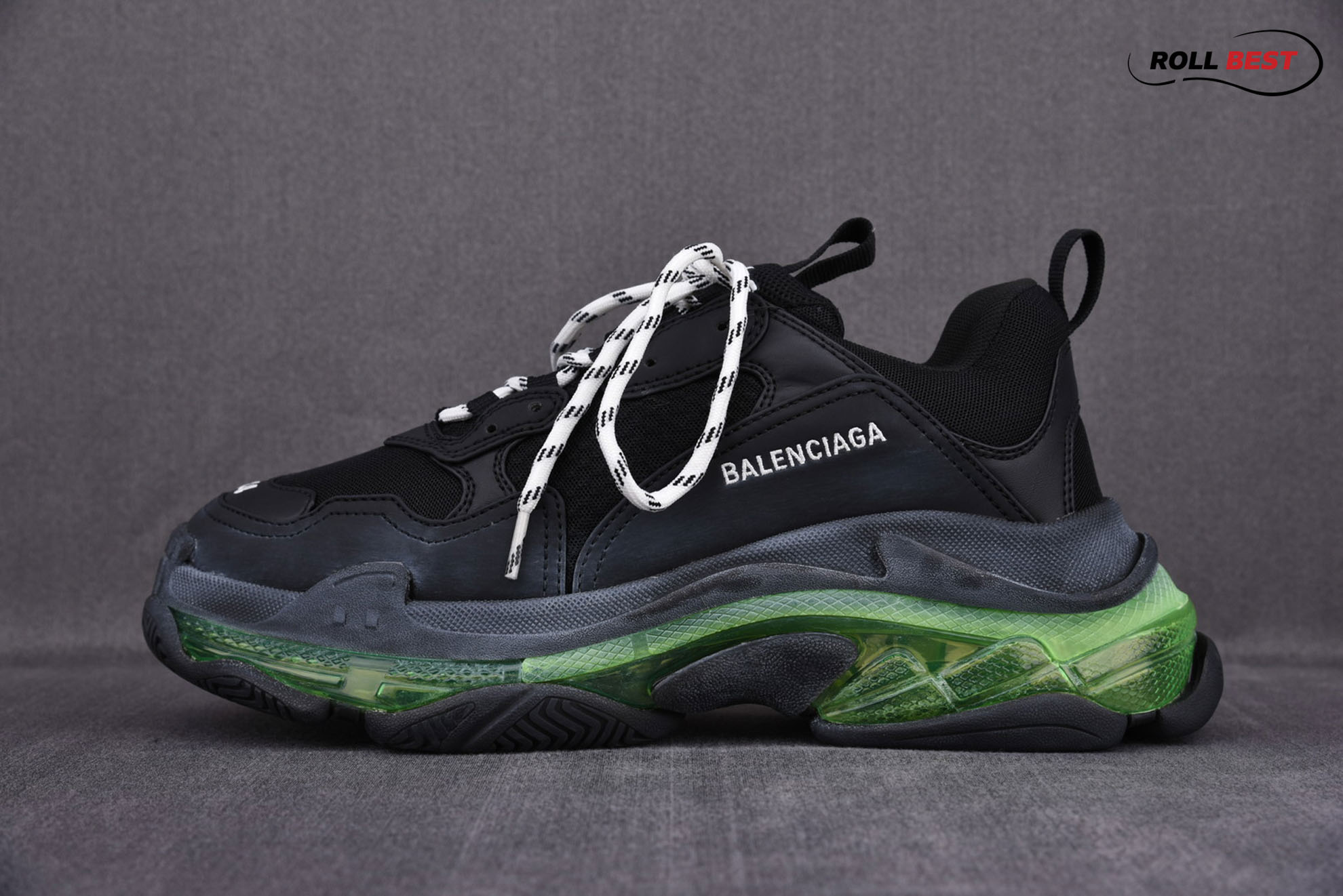 Balenciaga Triple S Sneaker ‘Black Yellow Fluo’ 