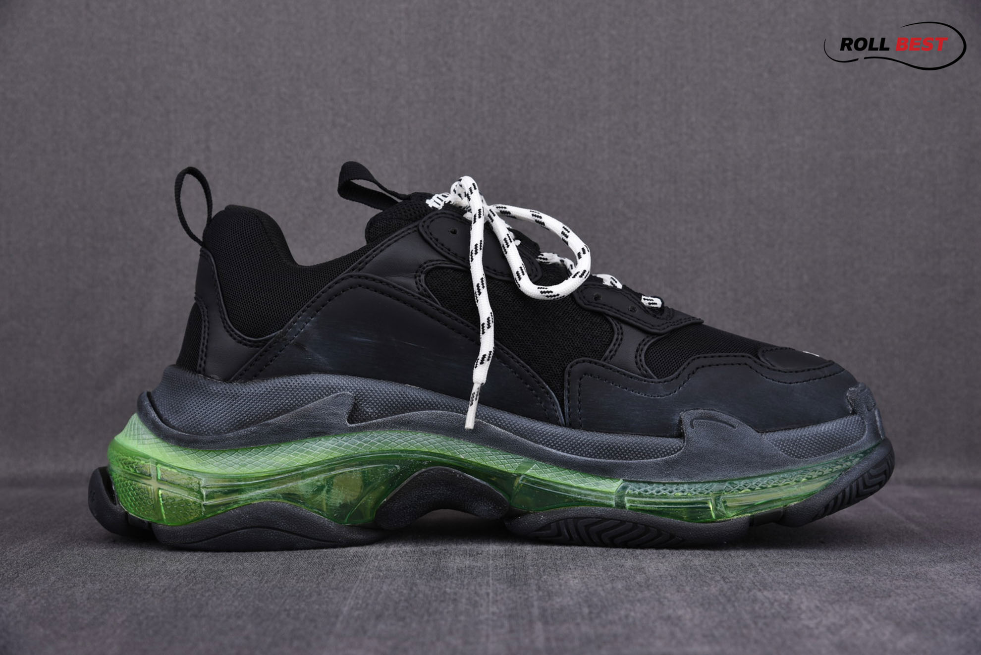 Balenciaga Triple S Sneaker ‘Black Yellow Fluo’ 