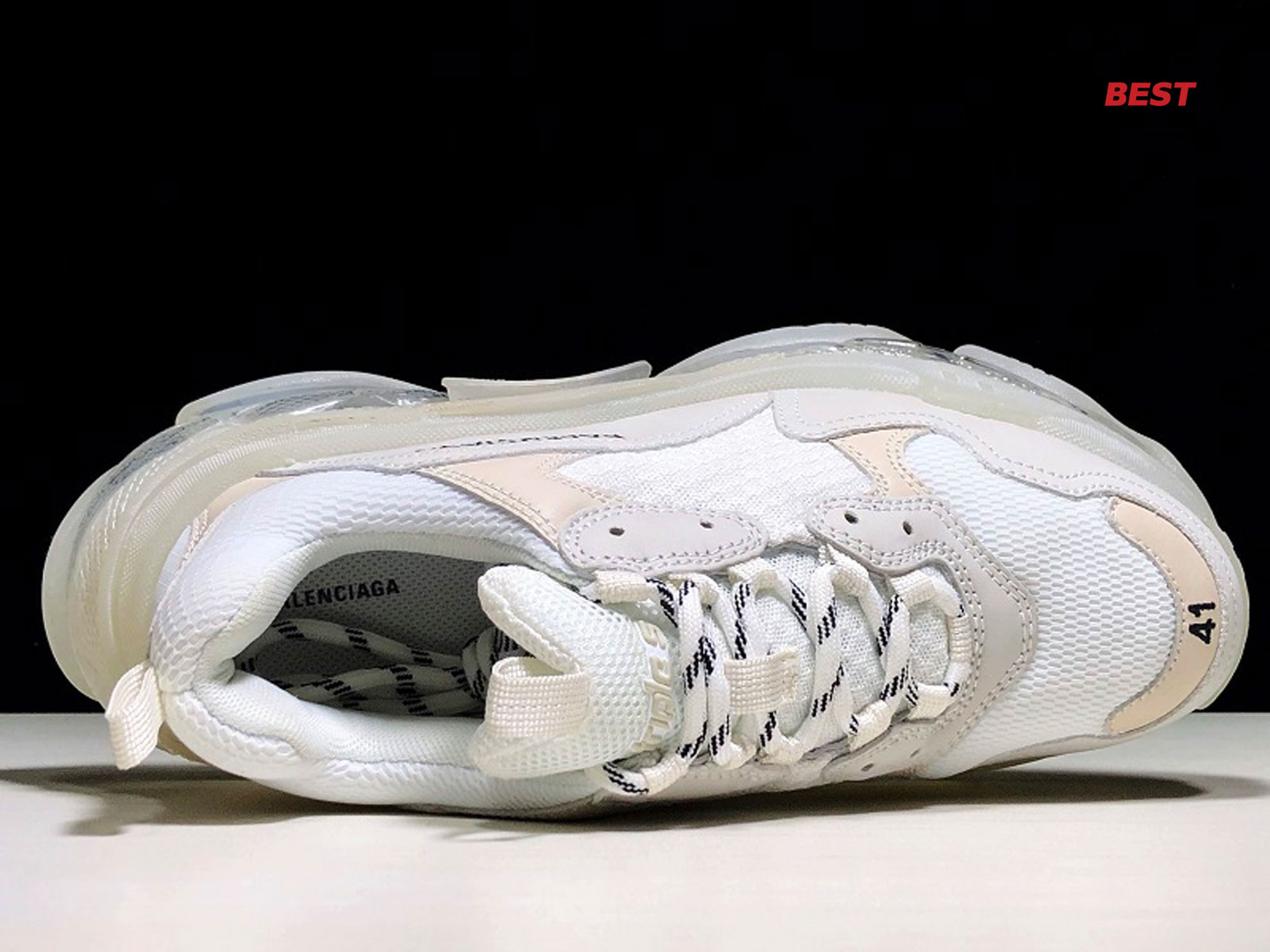 Balenciaga Wmns Triple S ‘White Clear Sole’