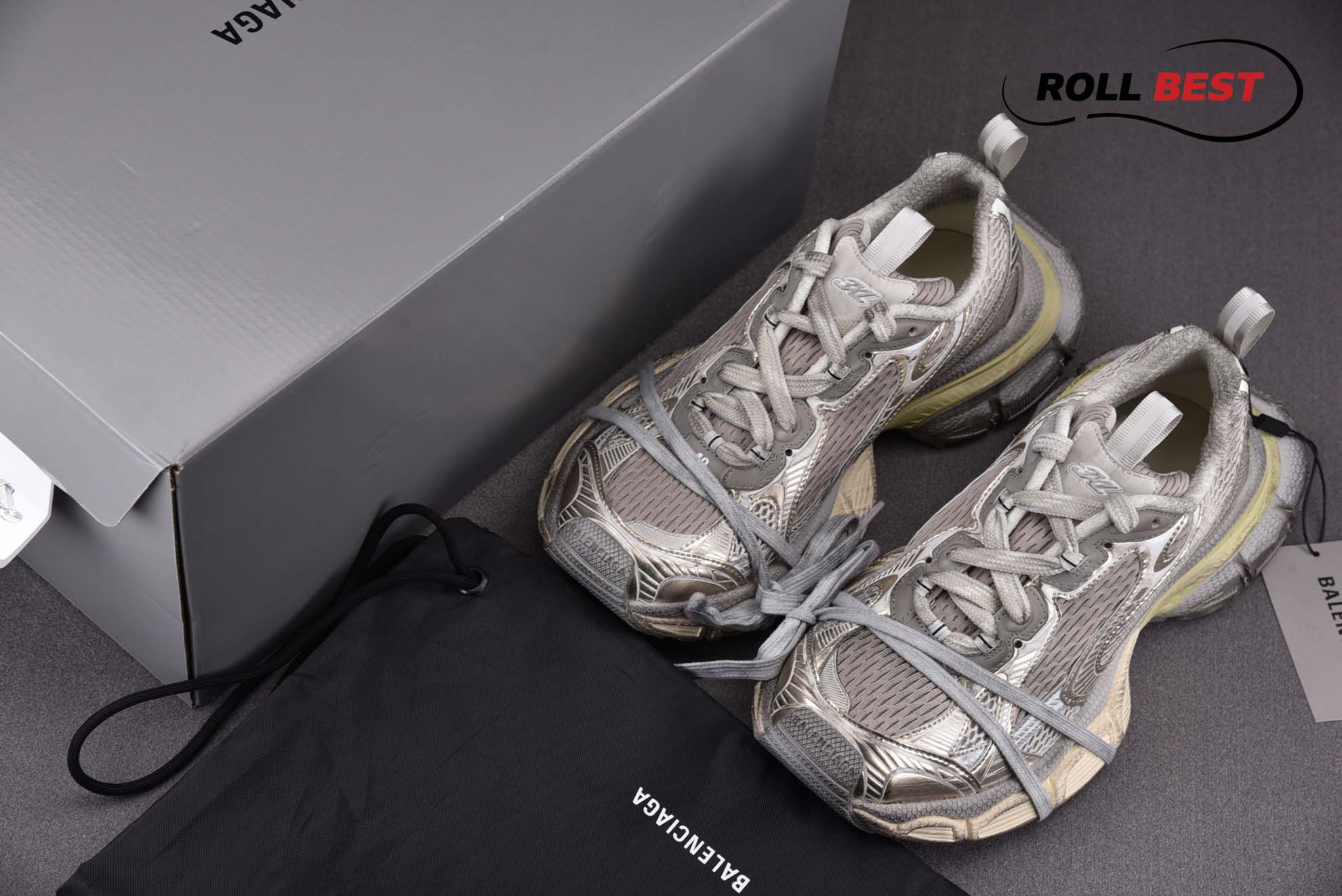 Balenciaga x Adidas 3xl Trainers 'Grey'