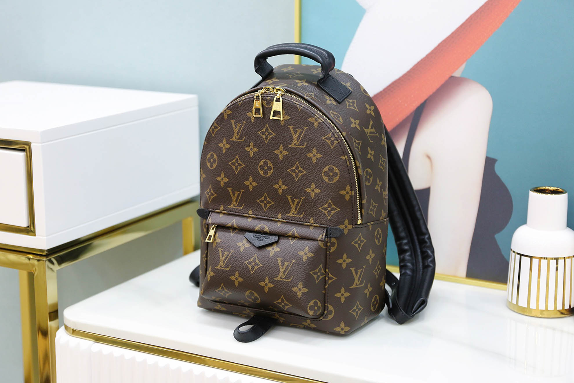 Balo Backpack LV Palm Spring PM