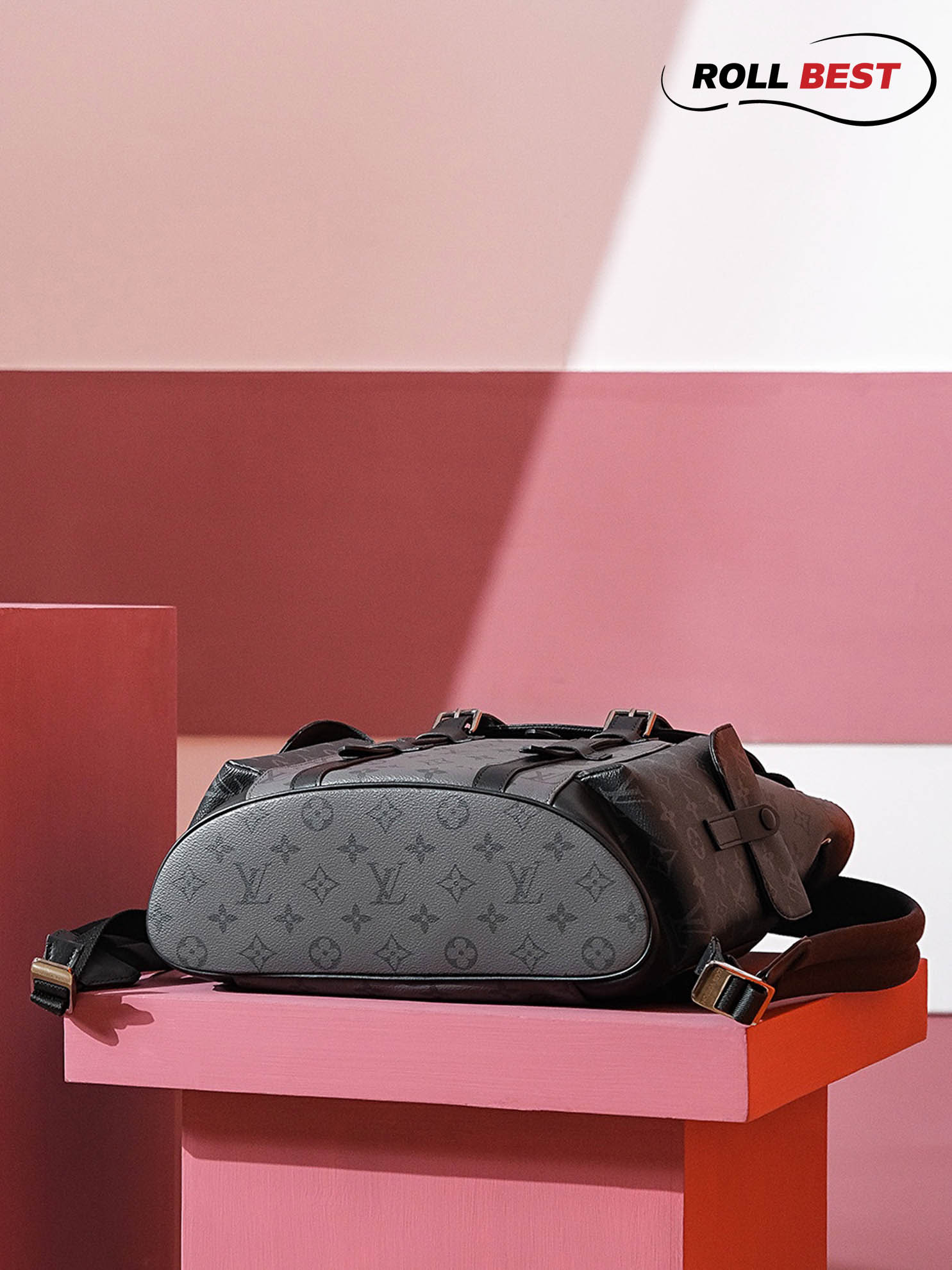 Balo Louis Vuitton Christopher MM Monogram Eclipse