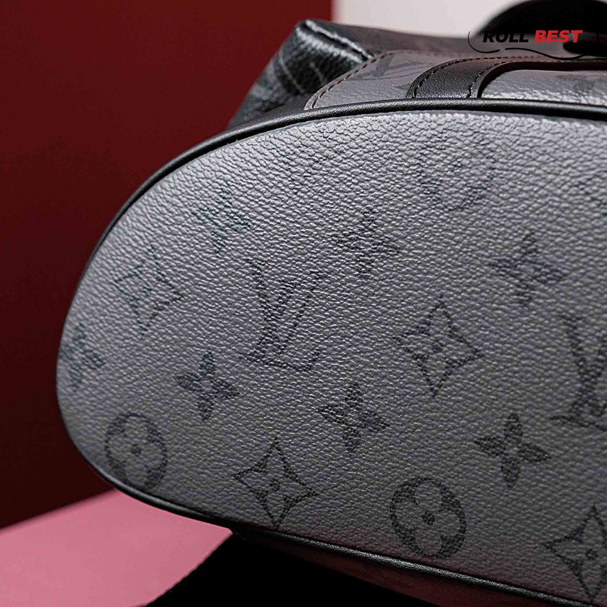 Balo Louis Vuitton Christopher MM Monogram Eclipse