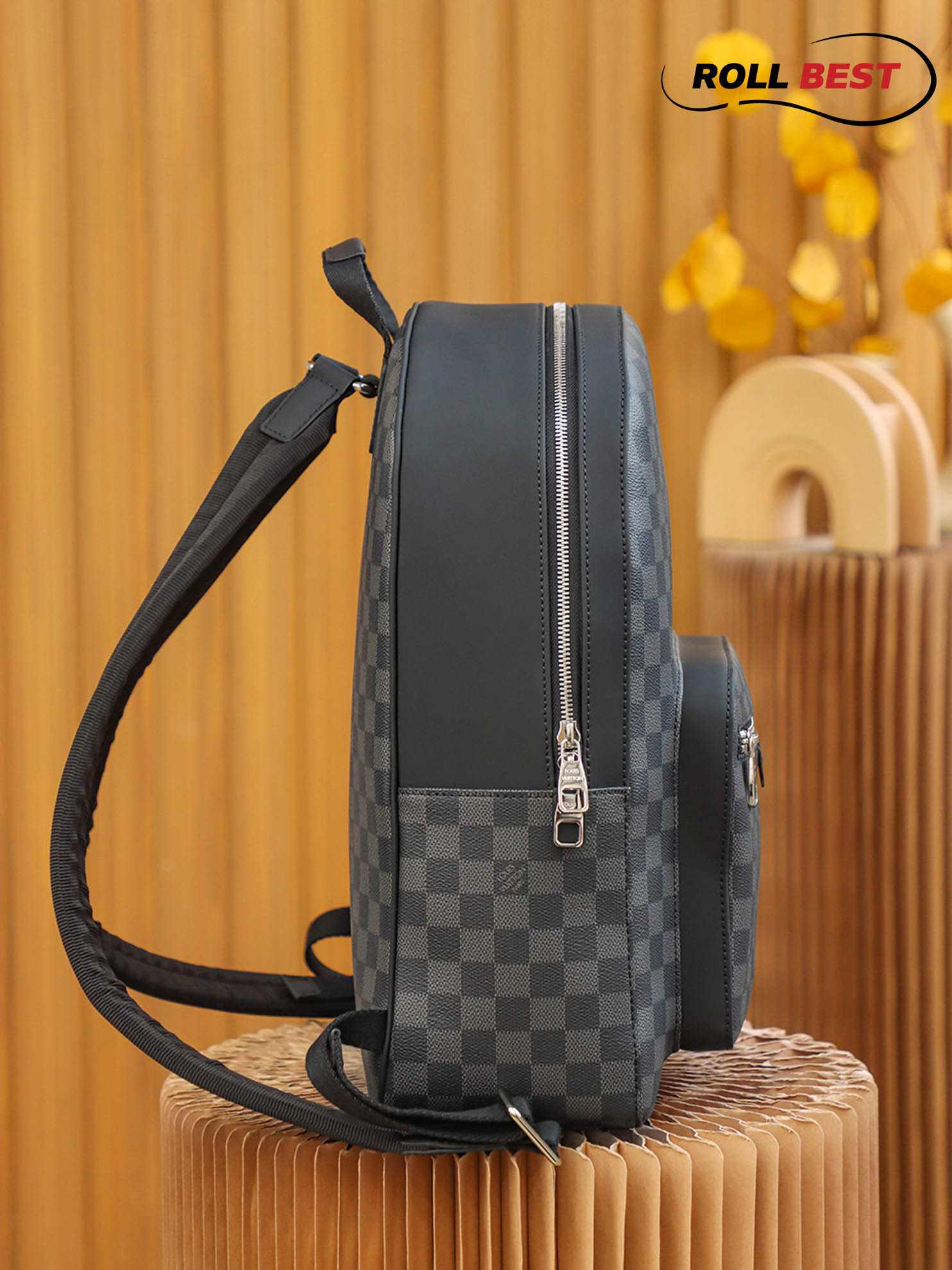 Balo Louis Vuitton Josh Backpack ‘Graphite’