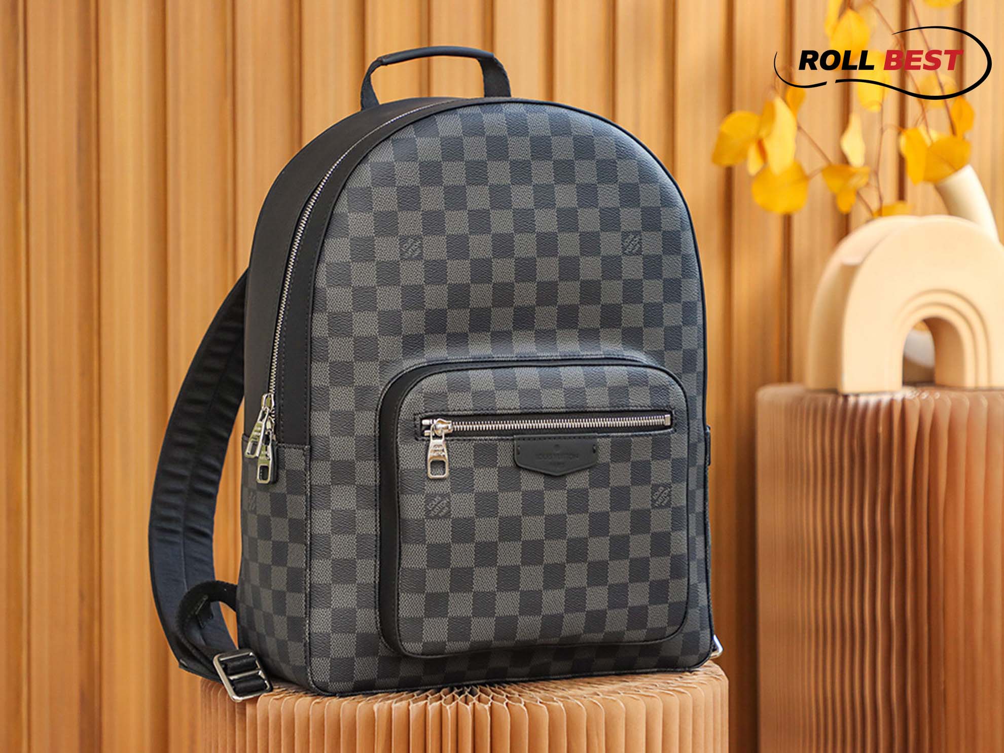 Balo Louis Vuitton Josh Backpack ‘Graphite’