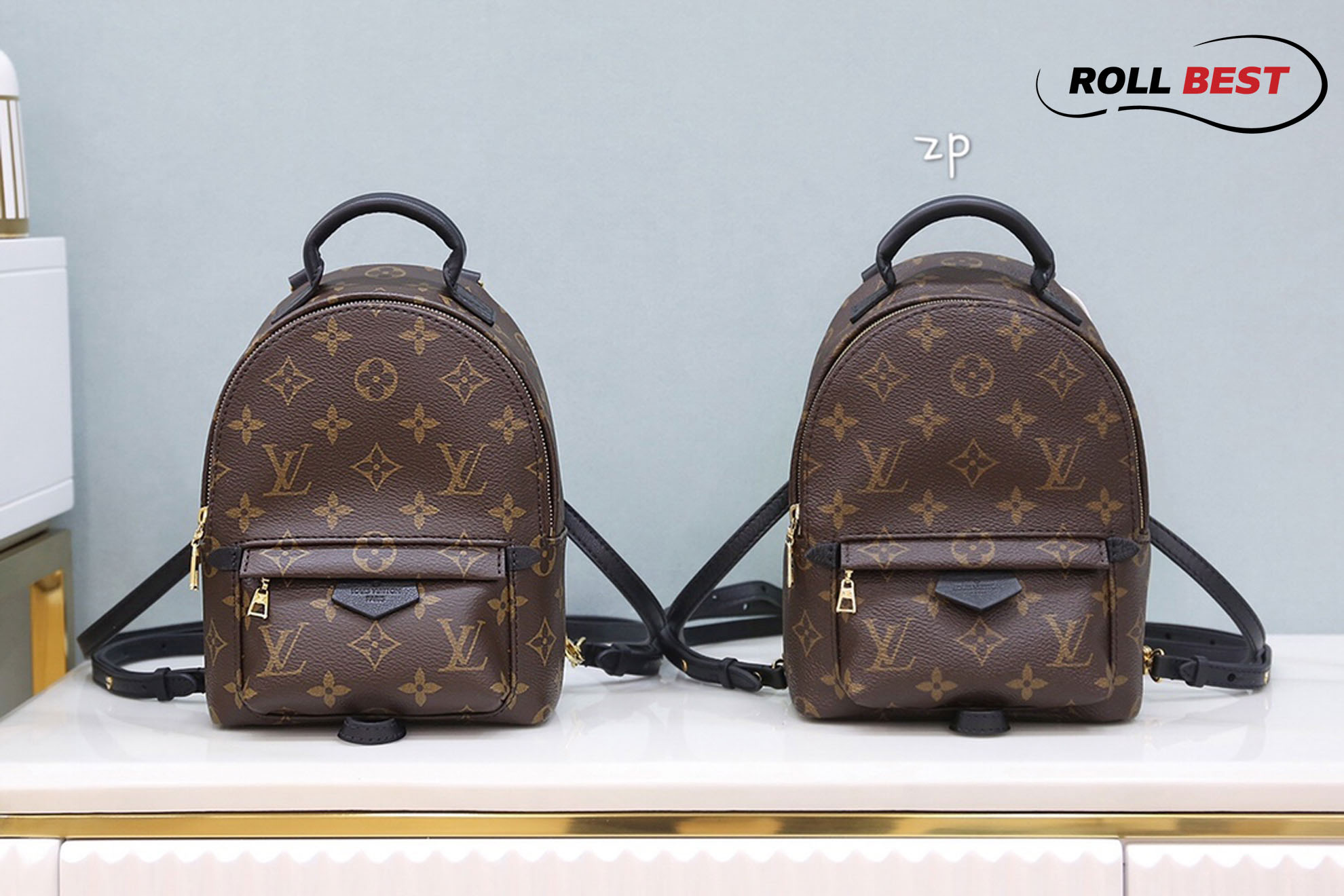 Balo Louis Vuitton Palm Springs Mini Brown