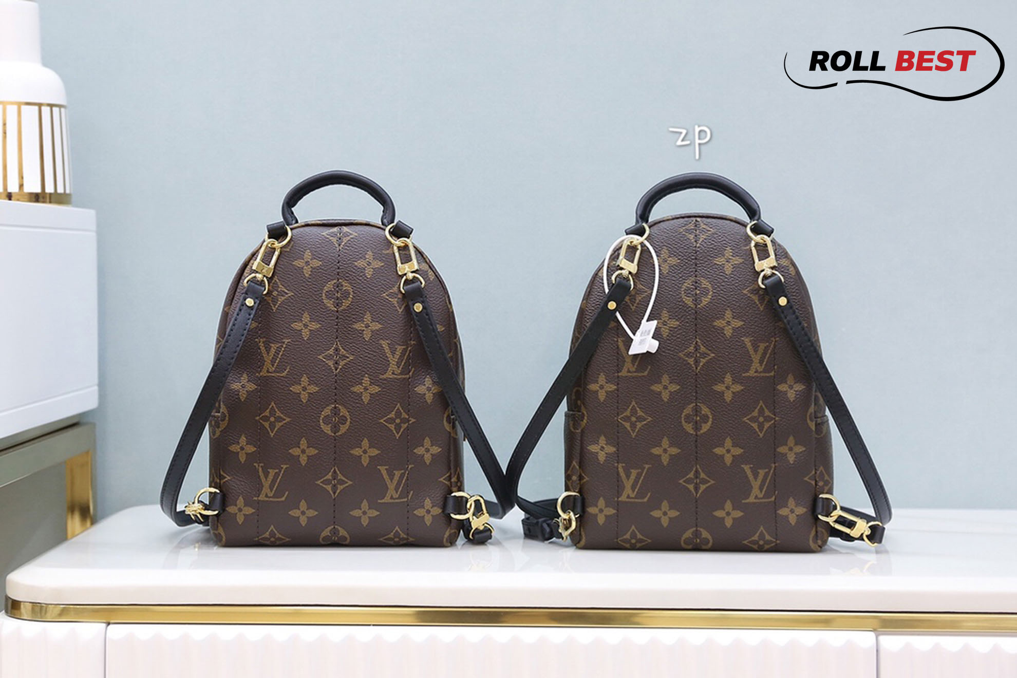 Balo Louis Vuitton Palm Springs Mini Brown