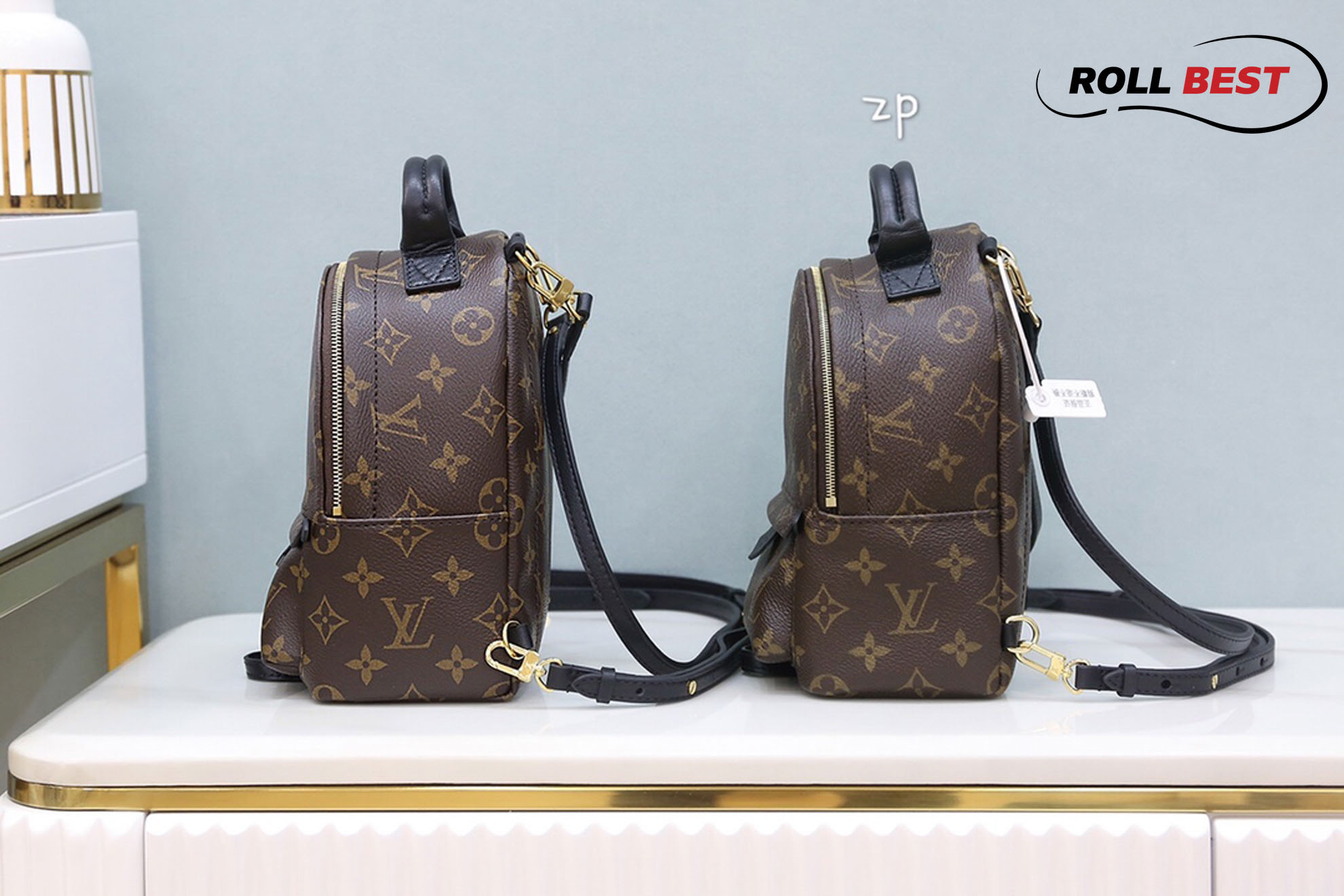 Balo Louis Vuitton Palm Springs Mini Brown