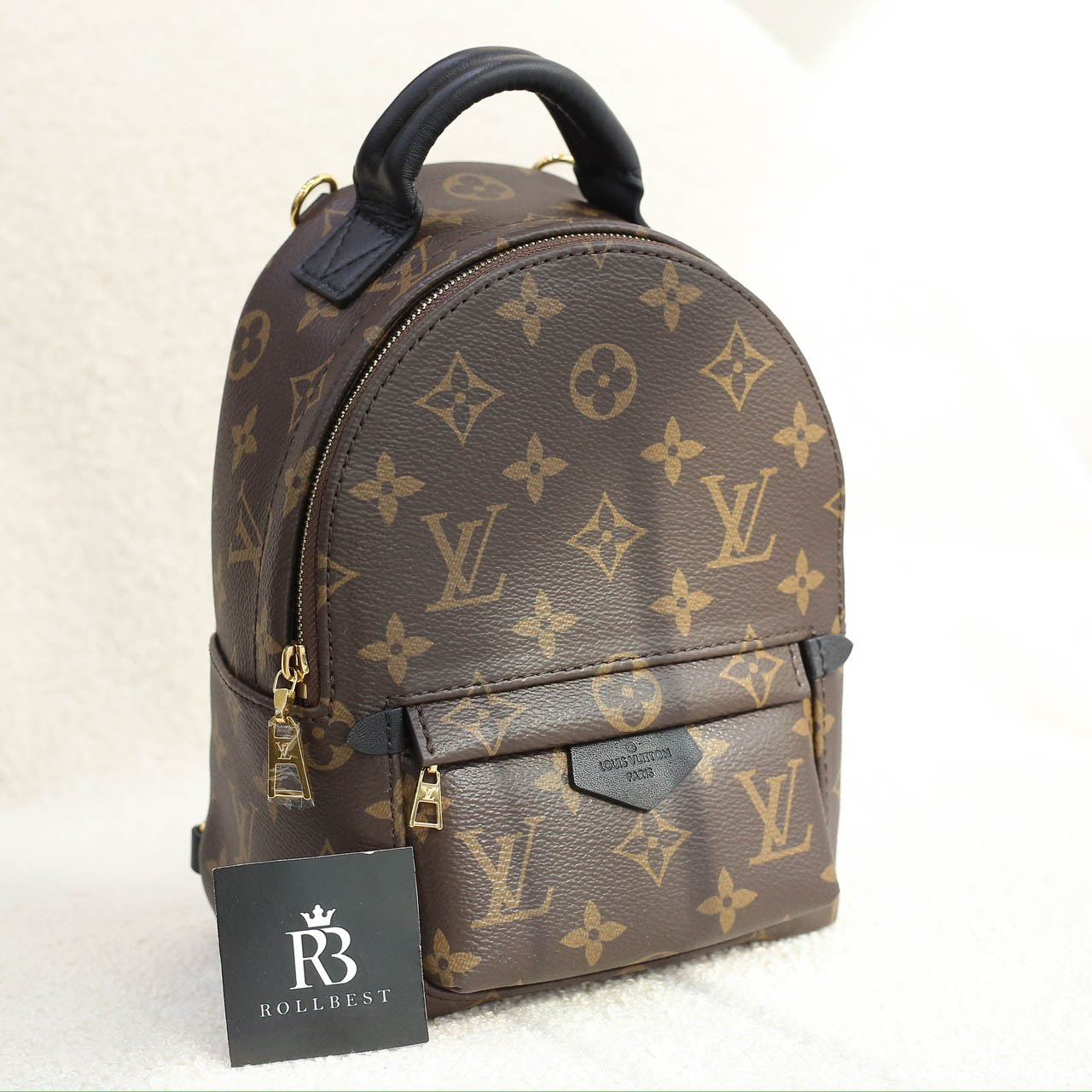 Balo Louis Vuitton Palm Springs Mini Brown