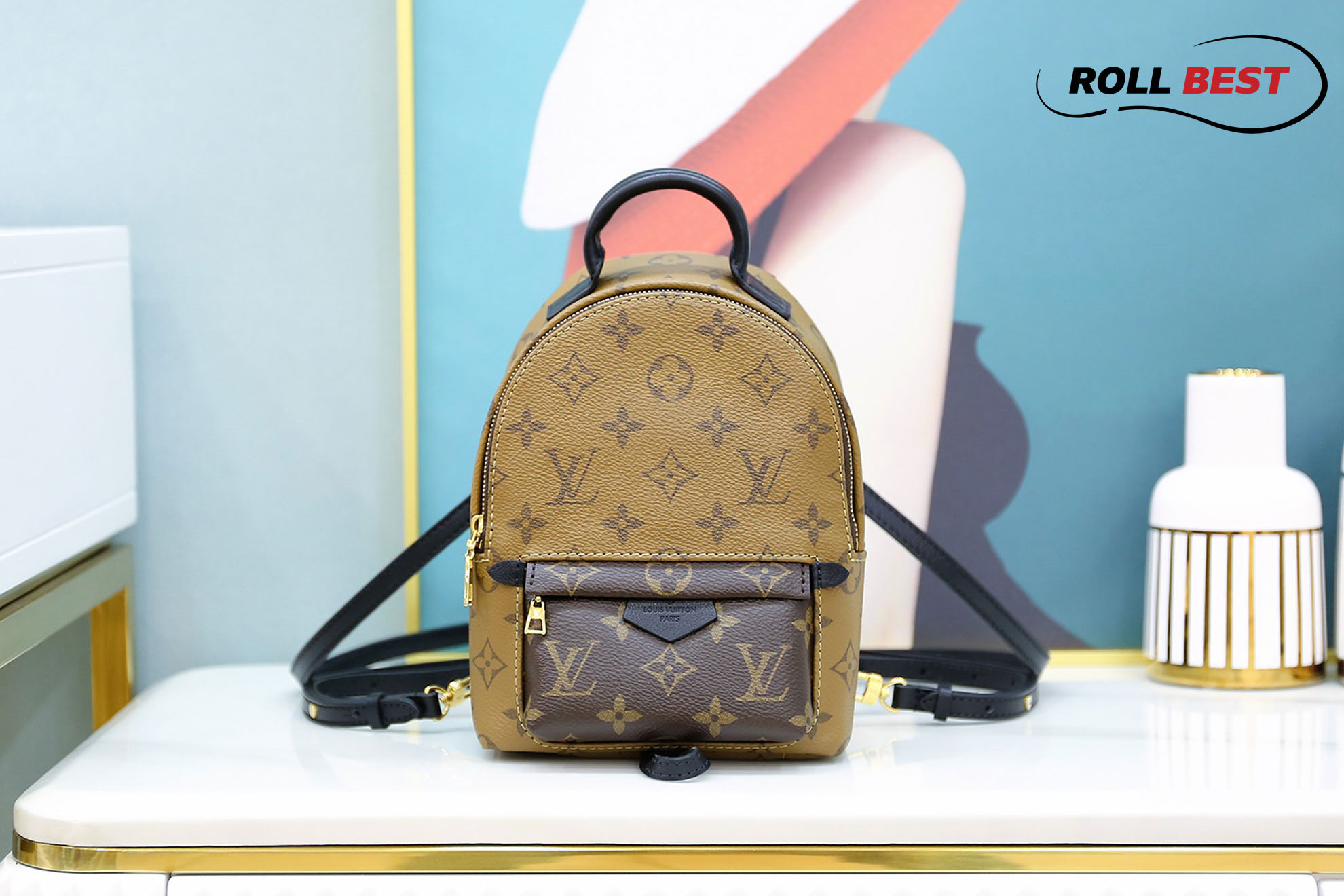 Balo Louis Vuitton Palm Springs Mini Yellow