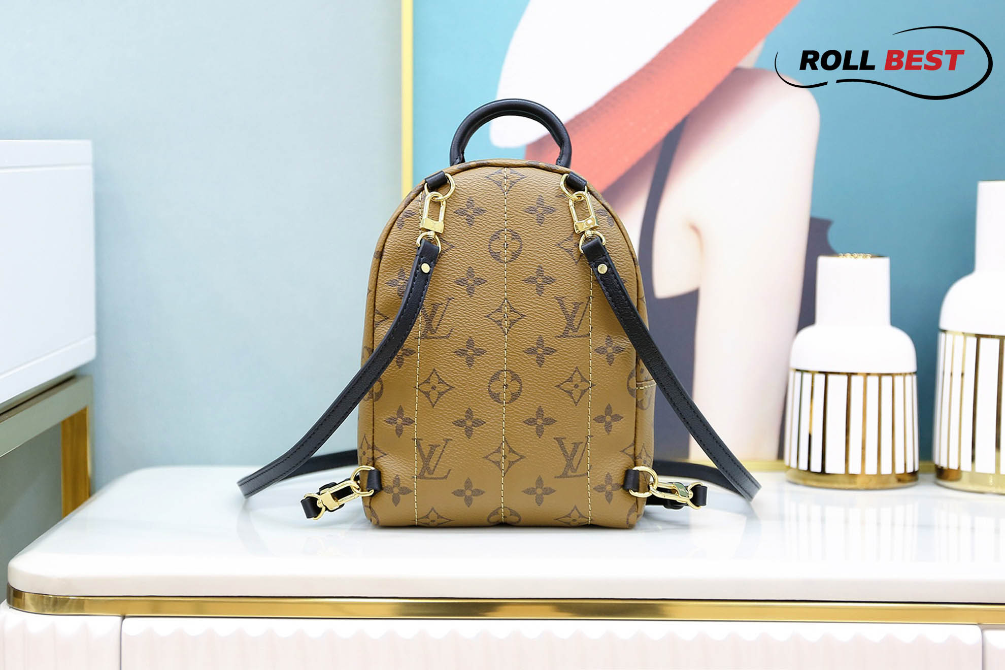 Balo Louis Vuitton Palm Springs Mini Yellow