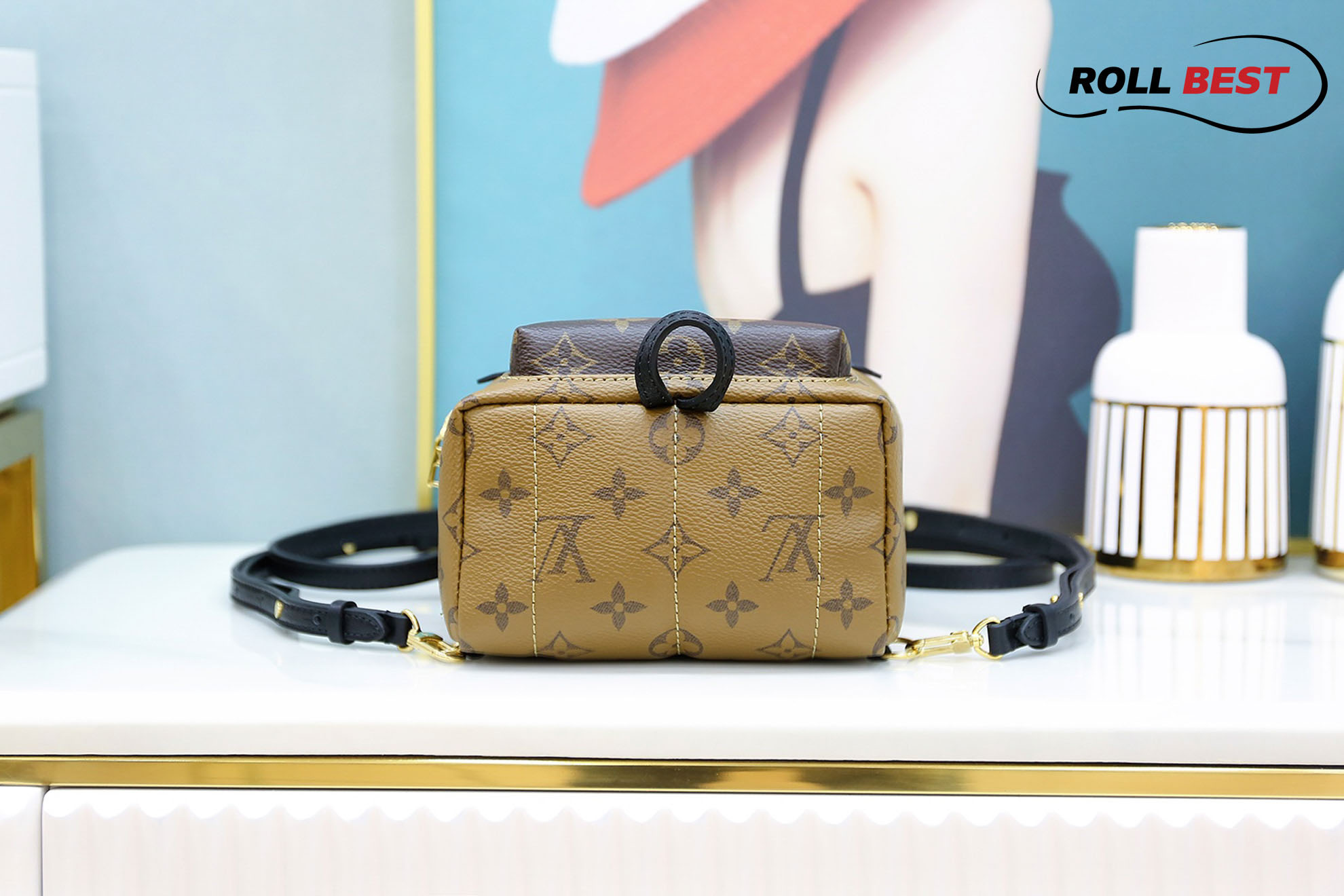 Balo Louis Vuitton Palm Springs Mini Yellow