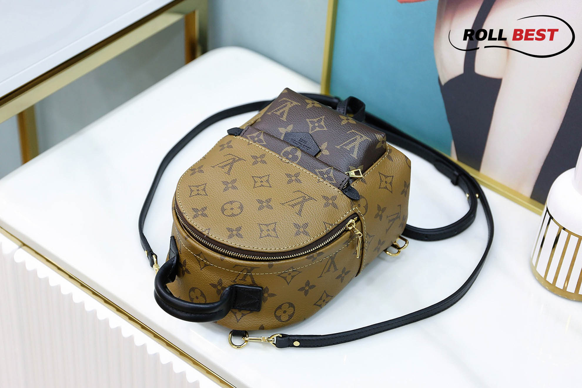 Balo Louis Vuitton Palm Springs Mini Yellow