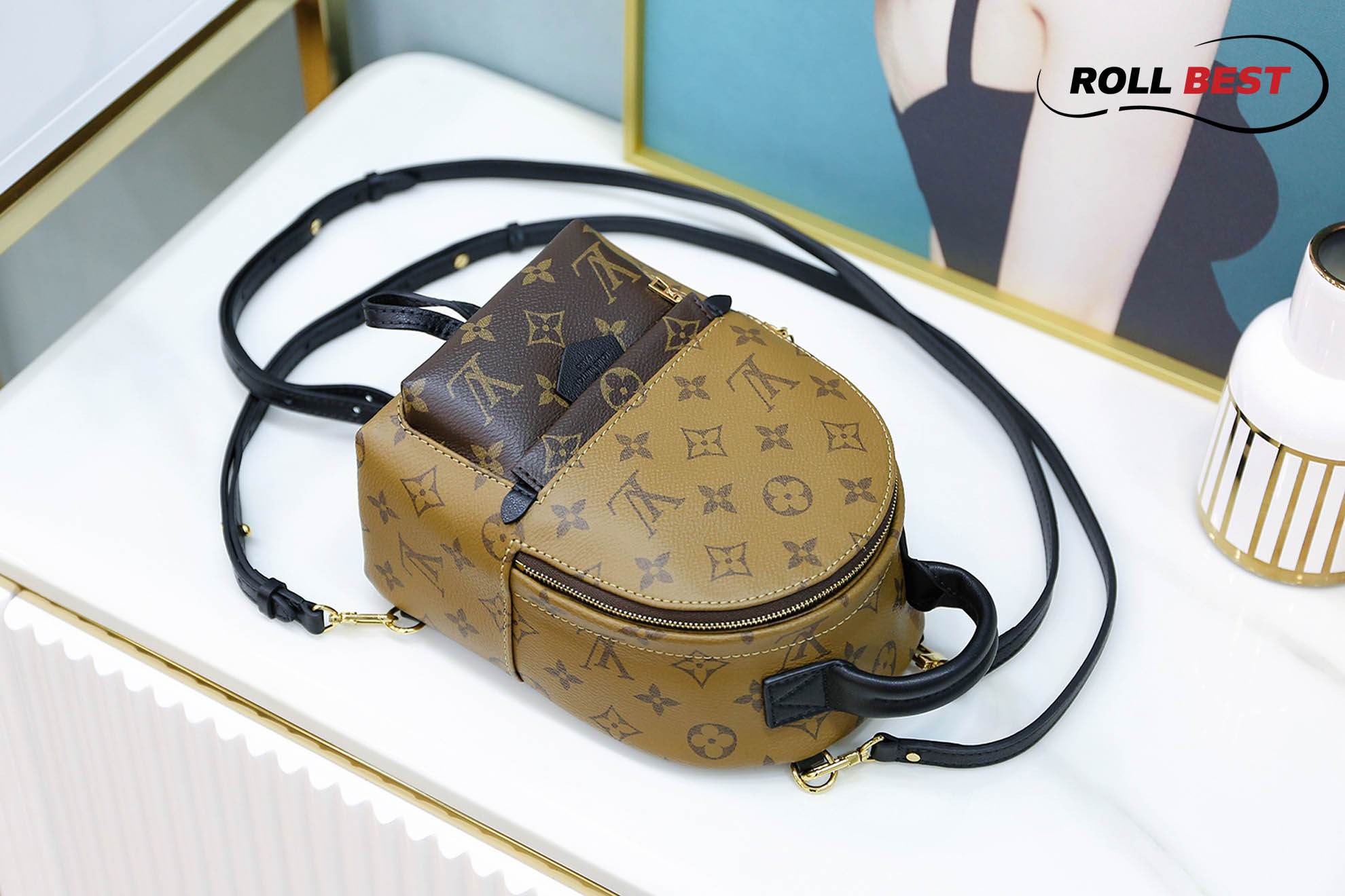 Balo Louis Vuitton Palm Springs Mini Yellow