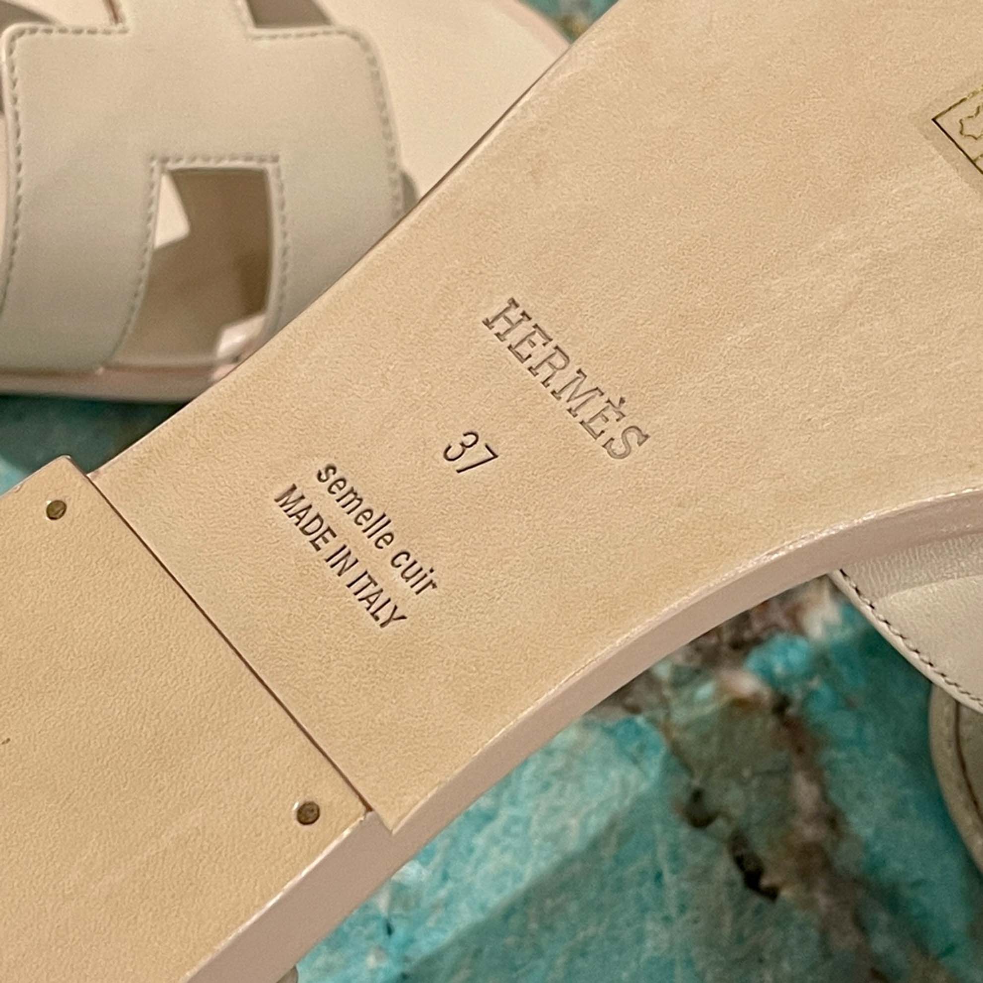 Dép Nữ Hermes Oran Sandal Hồng Phấn Trơn