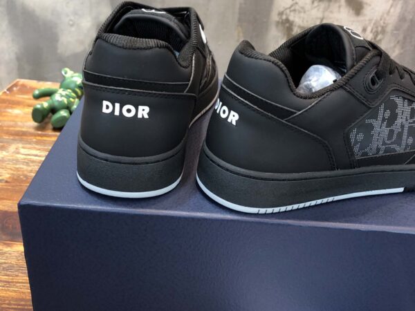Giày Dior B27 Low Black họa tiết Dior Oblique Galaxy