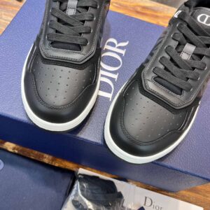 Giày Dior B27 Low Dior Black họa tiết CD Diamond Canvas