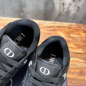 Giày Dior B27 Low Dior Black họa tiết CD Diamond Canvas