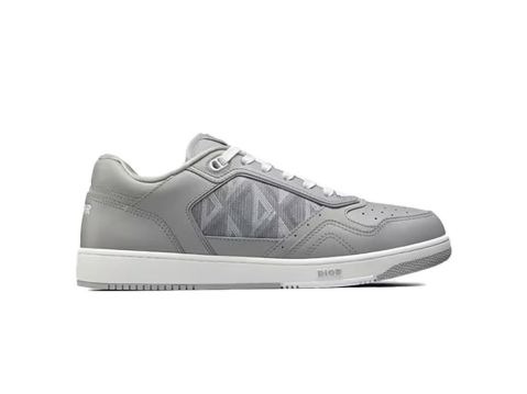 Giày Dior B27 Low Dior Gray họa tiết CD Diamond Canvas