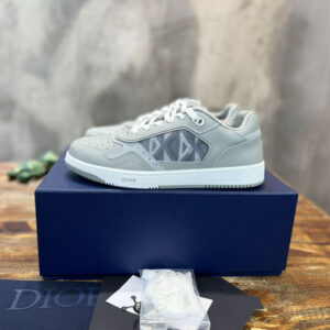 Giày Dior B27 Low Dior Gray họa tiết CD Diamond Canvas