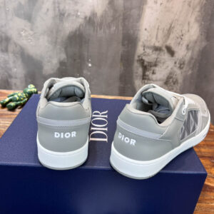 Giày Dior B27 Low Dior Gray họa tiết CD Diamond Canvas