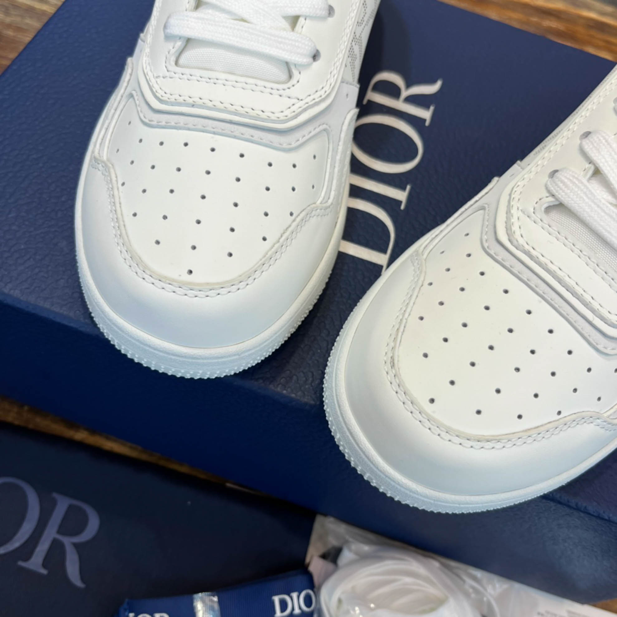 Giày Dior B27 Low Full White Dior Oblique Galaxy