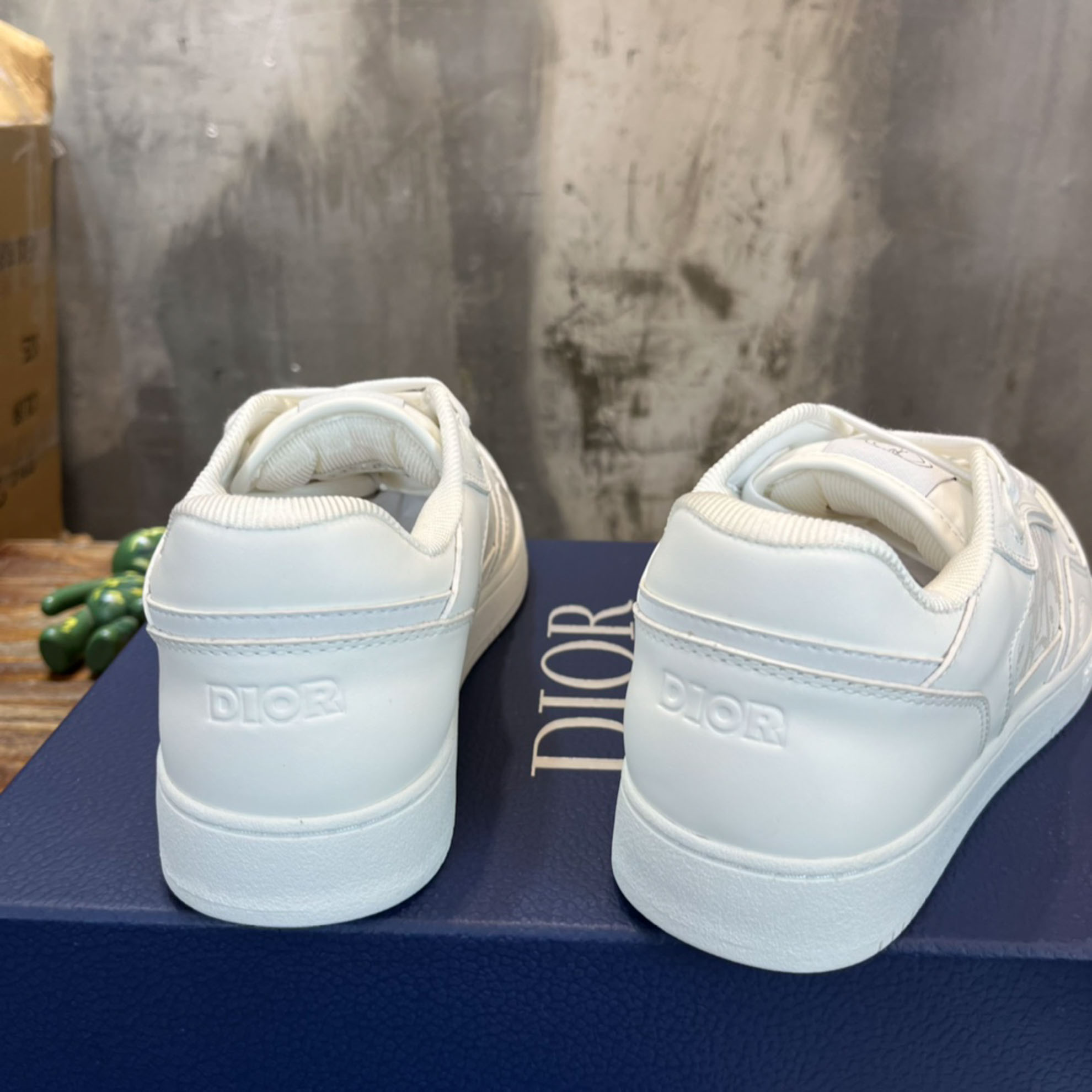 Giày Dior B27 Low Full White Dior Oblique Galaxy