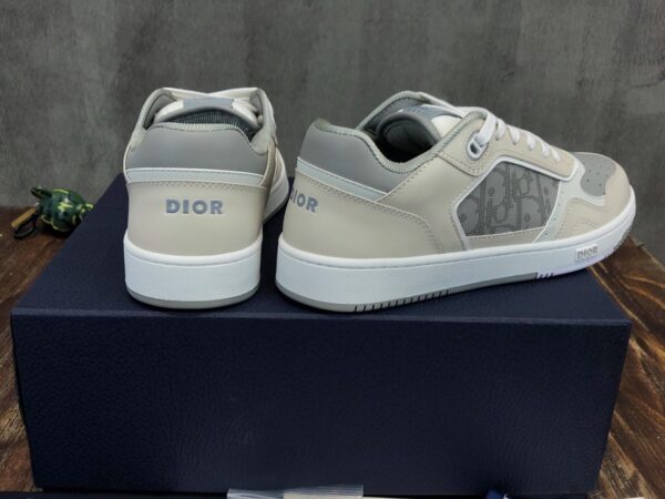 Giày Dior B27 Low Grey Beige họa tiết Dior Oblique Galaxy
