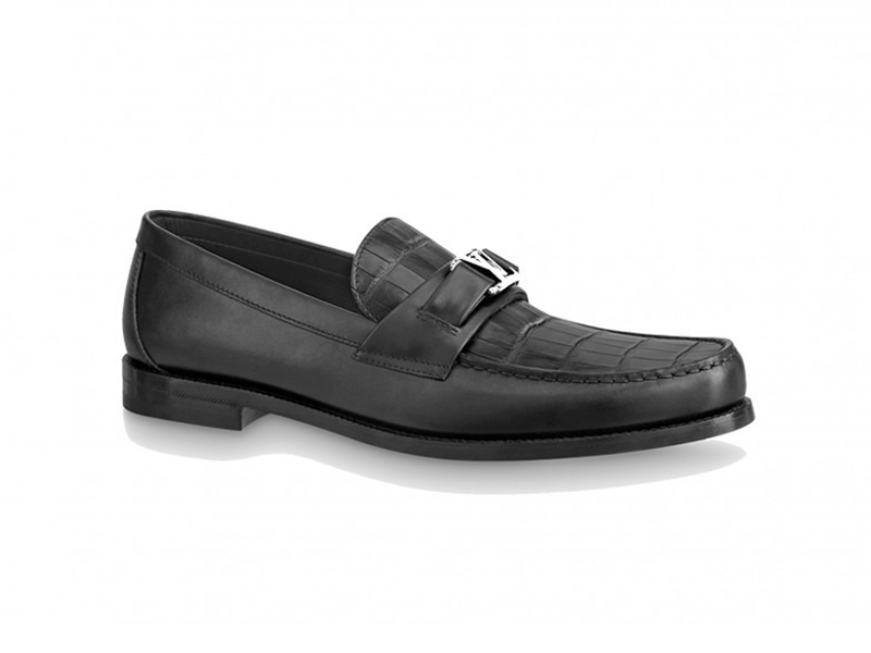 Giày lười Louis Vuitton Major Loafer Đế Cao Vân Sọc