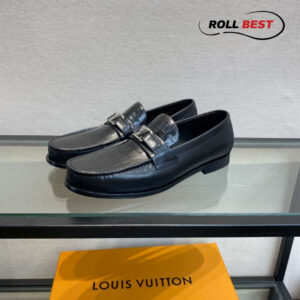 Giày lười Louis Vuitton Major Loafer Đế Cao Vân Sọc