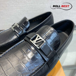 Giày lười Louis Vuitton Major Loafer Đế Cao Vân Sọc